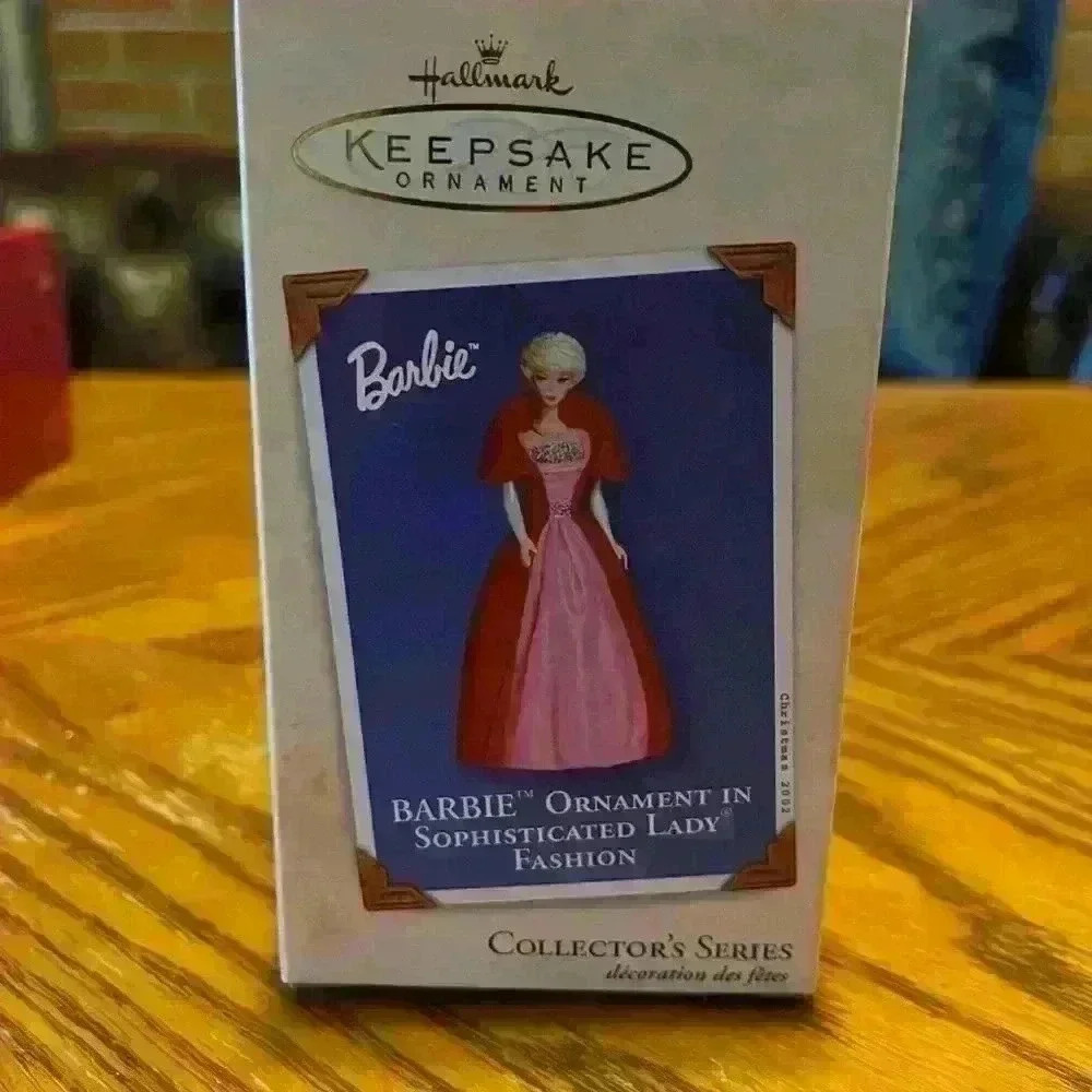 2002 Hallmark Keepsake Ornament  Barbie In Sophisticated Lady Fashion